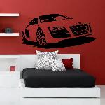 Exemple de stickers muraux: Audi R8 (Thumb)